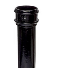 Hargreaves Cast Iron Round Plain Downpipe
