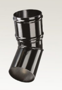 Heritage Range Cast Aluminium Collar Circular Rainwater Down Pipes Bends