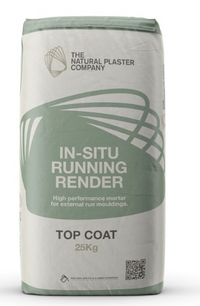 In-situ Running Render Top Coat