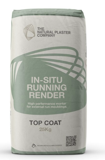 In-situ Running Render Top Coat