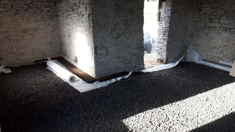 Glapor Recycled Foam Glass Insulating Gravel
