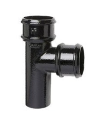 Hargreaves Cast Iron Round Downpipe Branch