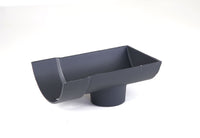 Hargreaves Cast Iron Half Round Gutter Dropend External