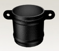 Heritage Range Cast Collar Circular Rainwater Pipes – Collar with Ears