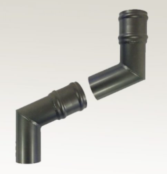 Heritage Range Cast Collar Circular Rainwater Pipes Projection Offset