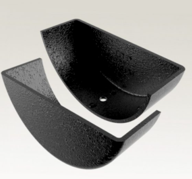 Cast Aluminium Stop Ends - Right Hand External