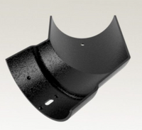 Cast Aluminium Half Round 135° External Angle Gutter