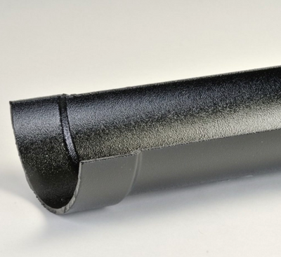 Cast Aluminium Half Round Standard Gutter