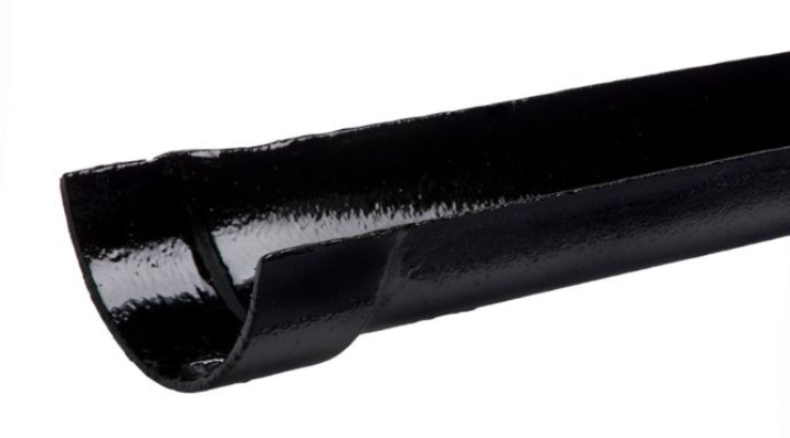 Hargreaves Cast Iron Deep Style Half Round Gutter