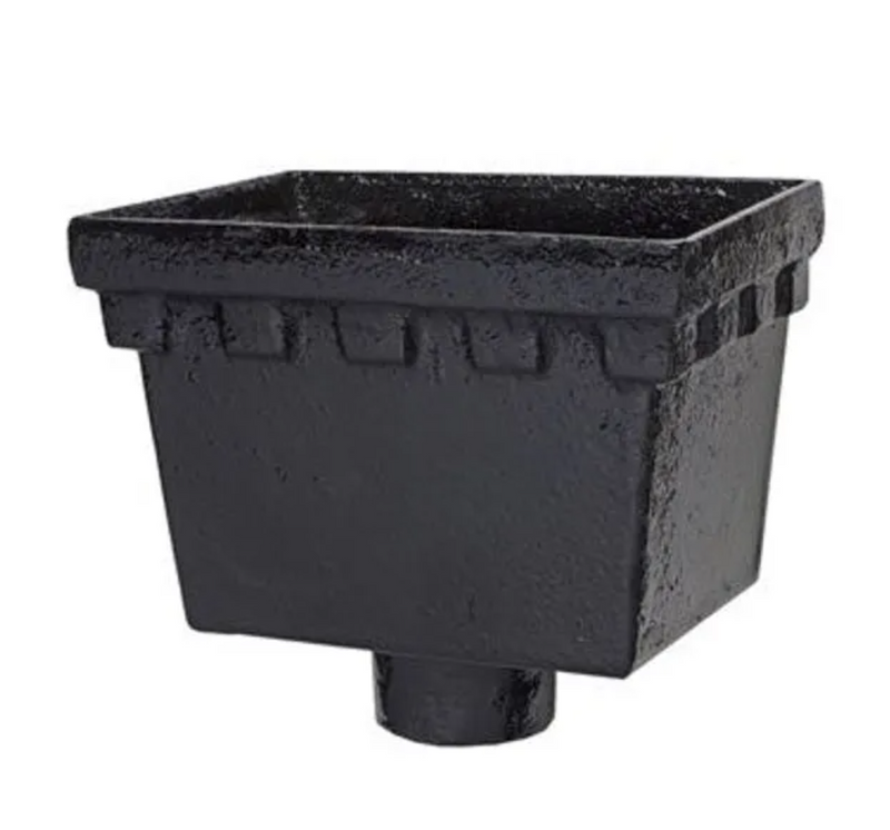 Hargreaves Cast Iron H460 Castellated Hopper Head