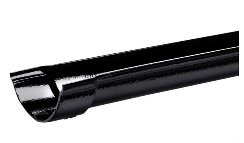 Hargreaves Cast Iron Beaded Half Round Gutter