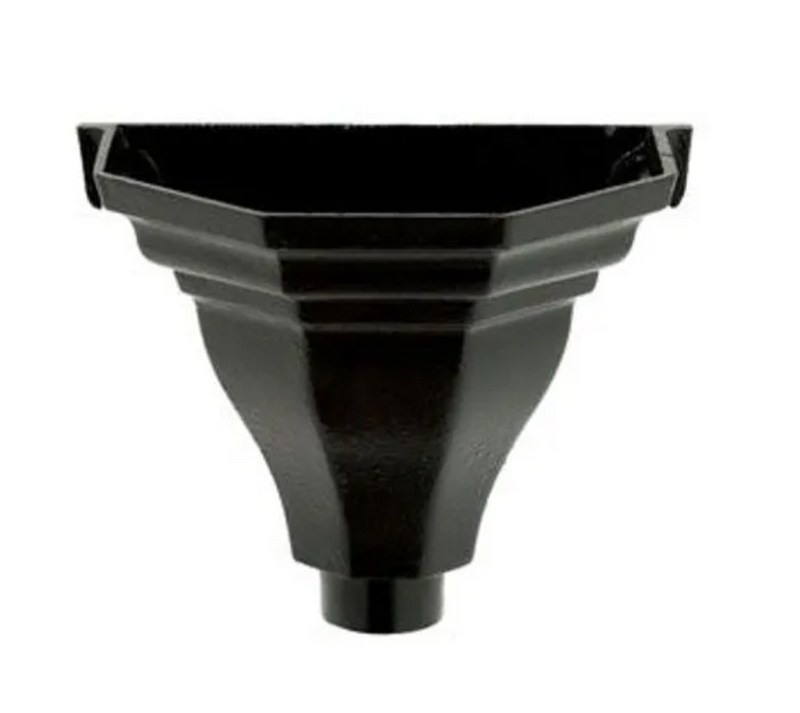 Hargreaves Cast Iron Large Flat Back Hopper Head