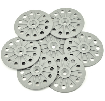 60mm Grey Nylon Washer Pack
